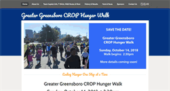 Desktop Screenshot of greatergreensborocropwalk.org